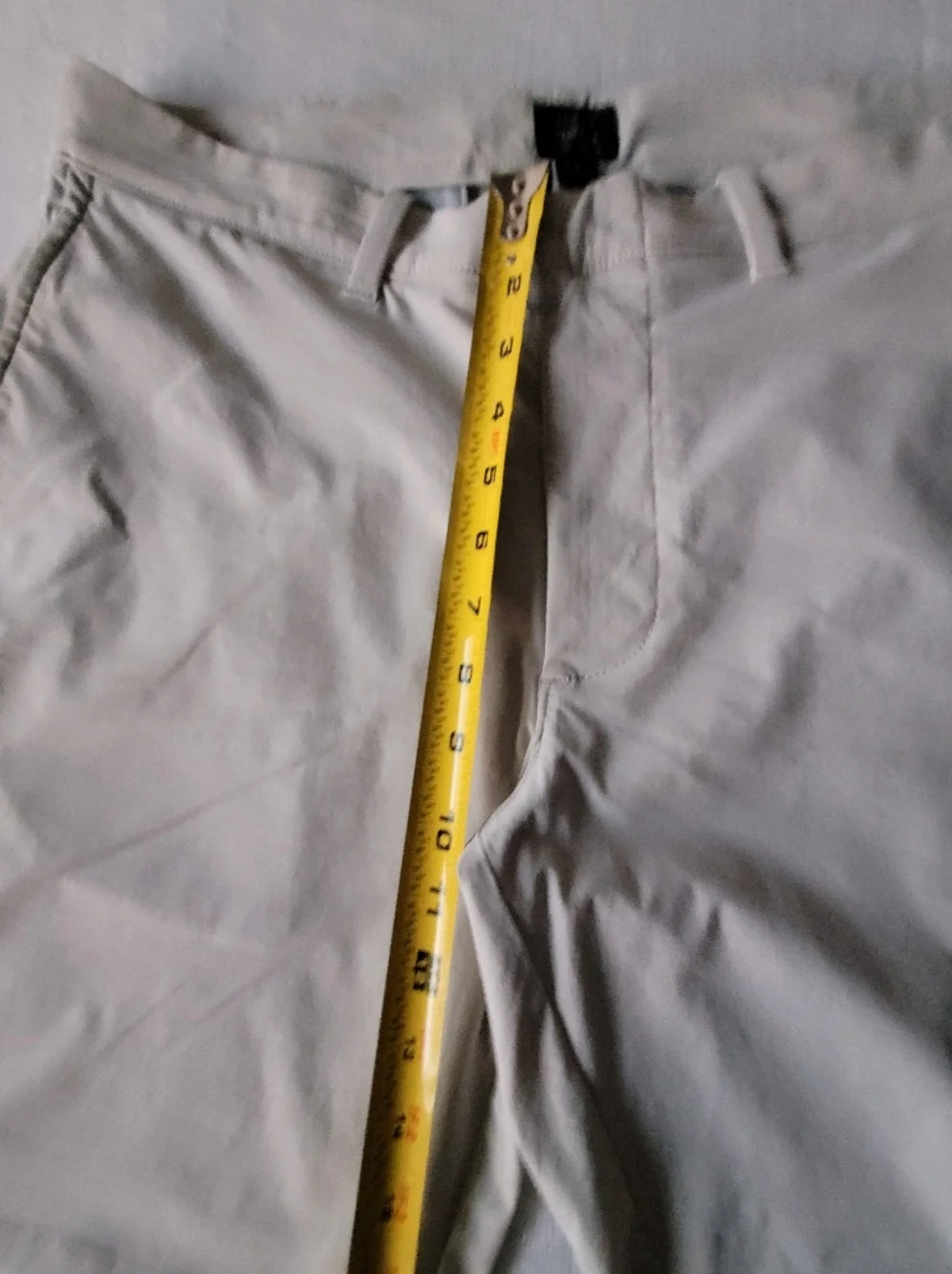 J. Crew Stretch Men's Casual Golf Shorts in Light Beige Size W33 L9